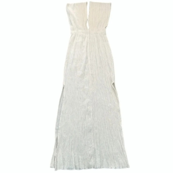 Savannah Morrow organic cotton maxi ivory dress NWT XS/S - Picture 8 of 8